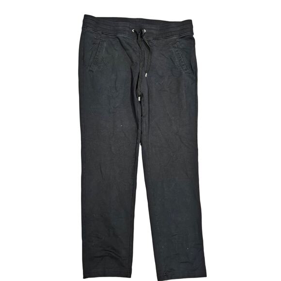 Ralph Lauren Active Athleisure Athletic Jogger Pants Womens Size Medium Black - Picture 1 of 6
